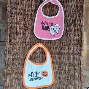 Gertex Baby Girl (2) Halloween Bibs
